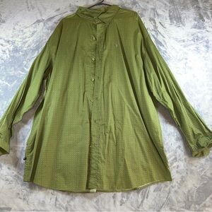 Rocawear Olive Button-Up Shirt Jacket